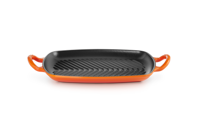 Cast Iron Shallow Rectangular Grill
